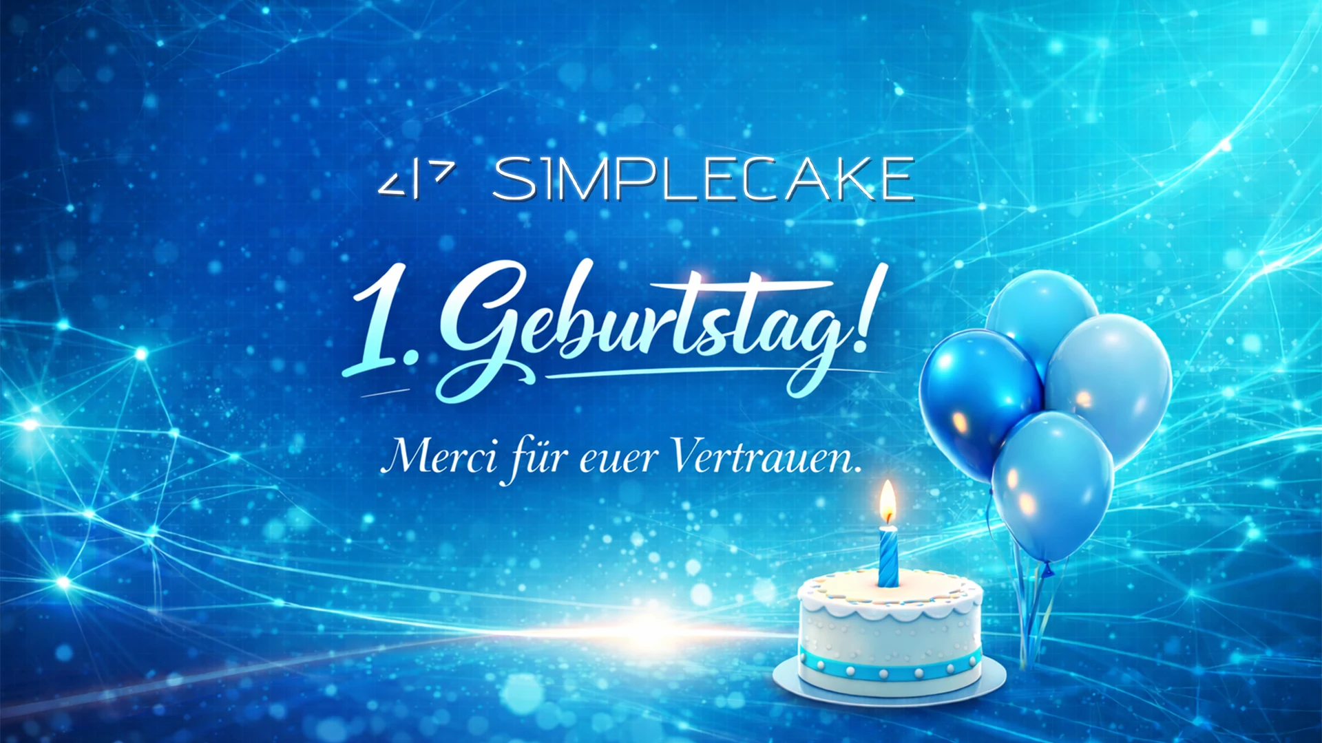 SimpleCake feiert Geburtstag